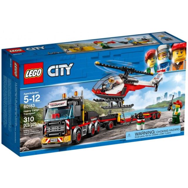 LEGO® CITY 60183 Tahač na přepravu těžkého nákladu
