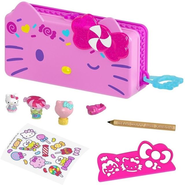 Mattel Hello Kitty Penál hrací set Karneval