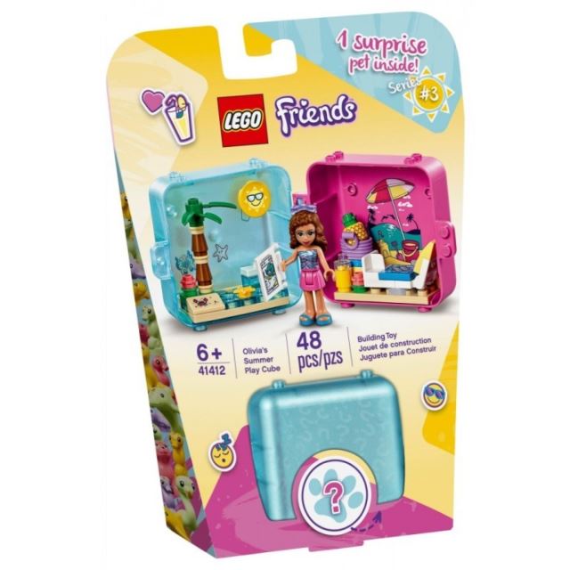LEGO Friends 41412 Herní boxík: Olivia a její léto
