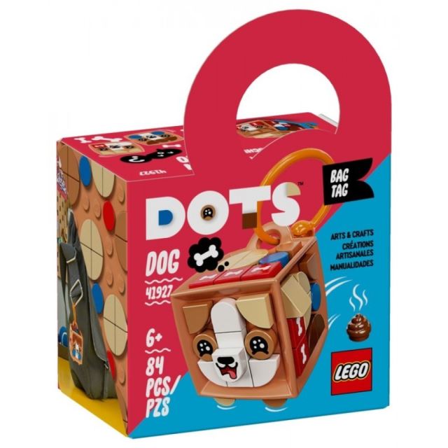 LEGO DOTS™ 41927 Ozdoba na tašku Pejsek