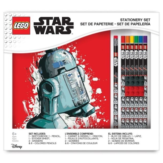 LEGO Star Wars Stationery Set se zápisníkem