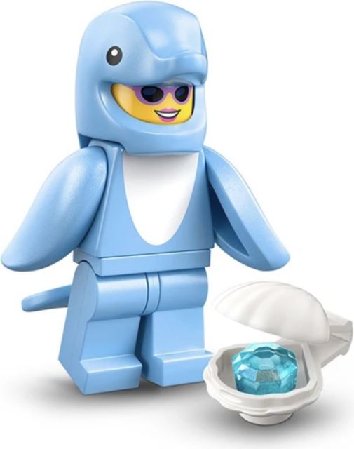 LEGO® 71051 Minifigúrka 28. séria Kostým Delfín
