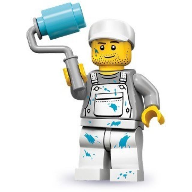 LEGO 71001 Minifigurka Malíř pokojů