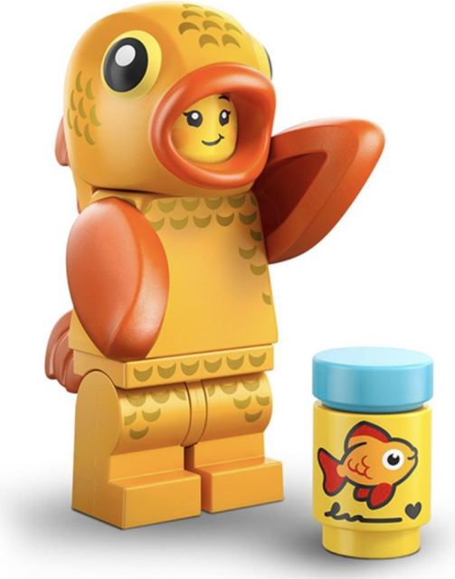 LEGO® 71051 Minifigúrka 28. séria Kostým Zlatá rybka