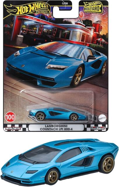 Hot Wheels BOULEVARD LAMBORGHINI COUNTACH LPI 800-4, Mattel HRT70