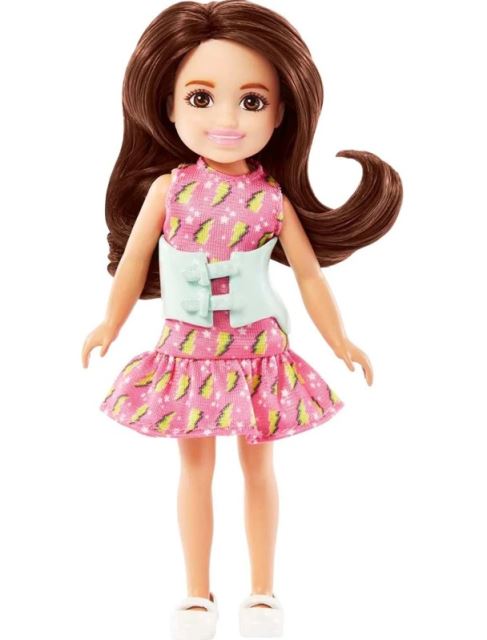 Barbie Chelsea bábika so zdravotnou pomôckou na chrbticu, Mattel HKD90