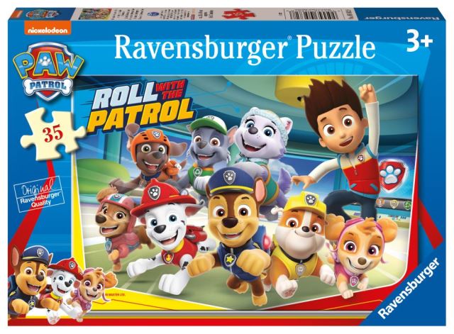 Ravensburger 05682 Puzzle Labková patrola: Silná jednotka 35 dielikov