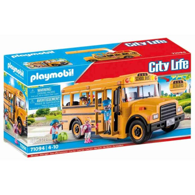 Playmobil 71094 City Life US Školský bus