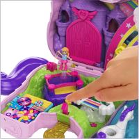Mattel Polly Pocket Mikro Pocketová kabelka Plameňák, HJN76 (3)