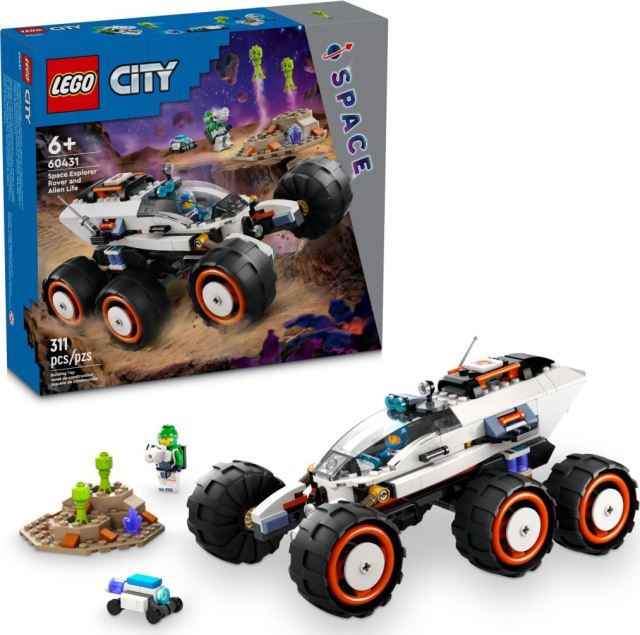 LEGO® CITY 60431 Prieskumné vesmírne vozidlo a mimozemský život
