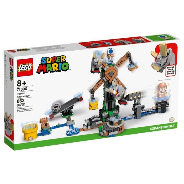 LEGO SUPER MARIO 71390 Boj s Reznorem – rozšiřující set