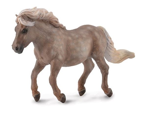 Collecta Shetlandský pony stříbrný Dapple