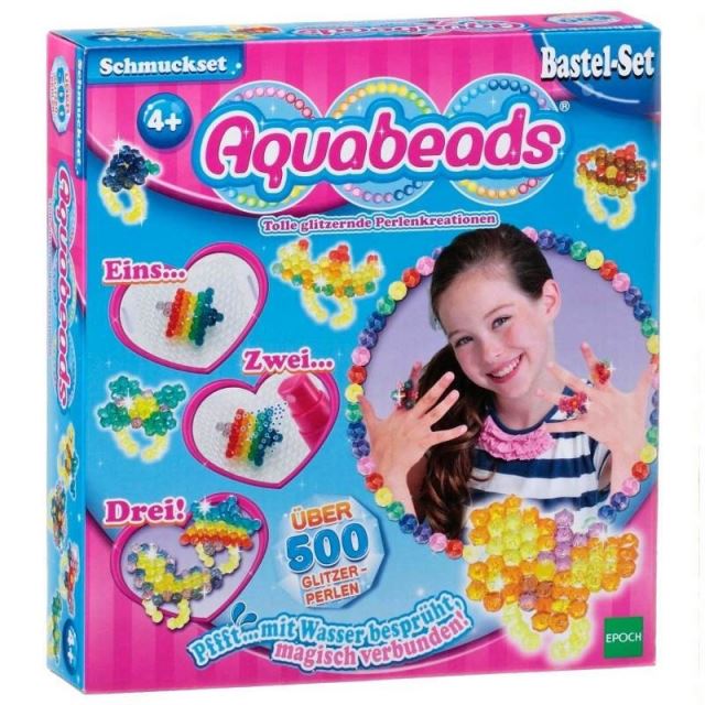 Aquabeads 79438 Výroba šperků, 500 korálků
