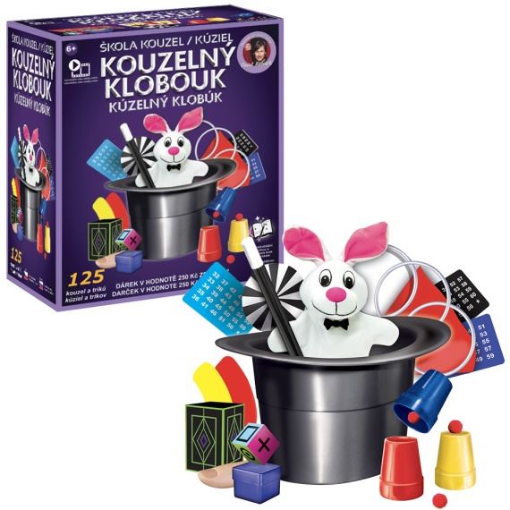 Škola kouzel - Kouzelný klobouk 125 triků