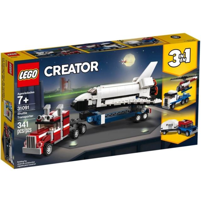 LEGO CREATOR 31091 Přeprava raketoplánu