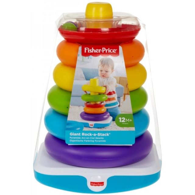 Fisher Price Obří kroužky na tyči, Mattel GJW15