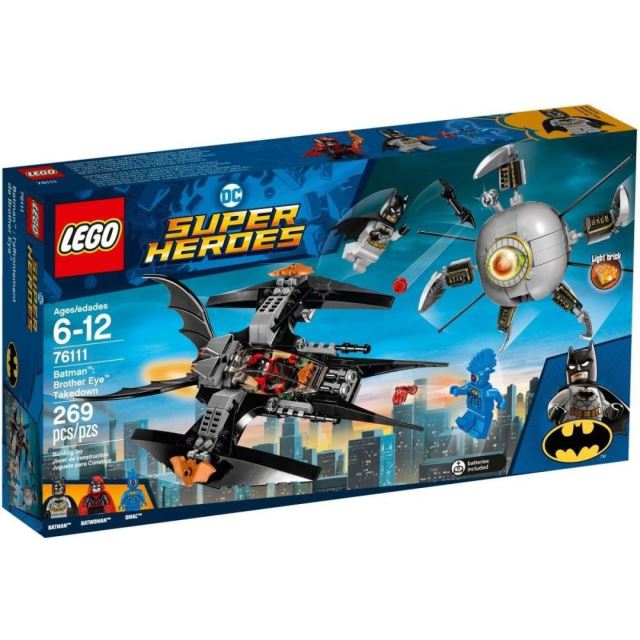 LEGO® Super Heroes 76111 Batman™: Zničení Brother Eye™