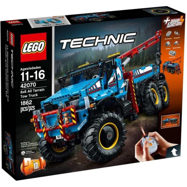 LEGO® TECHNIC 42070 Terénní odtahový vůz 6x6