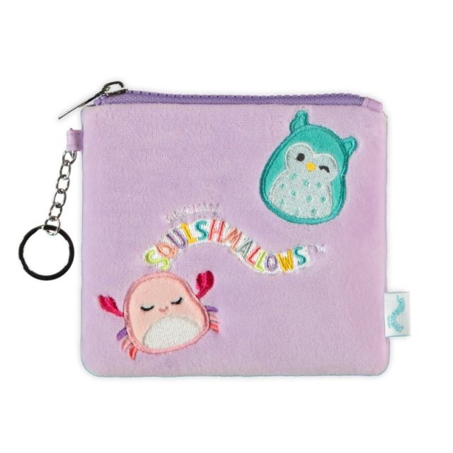 SQUISHMALLOWS peňaženka - mix fialová