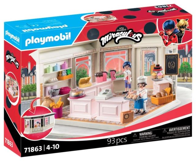 Playmobil 71863 Kouzelná Beruška a Černý kocour: Francouzská pekárna
