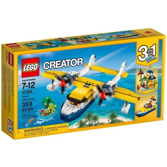 LEGO® CREATOR 31064 Dobrodružství na ostrově