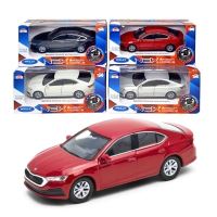 Kovový model 1:34 Škoda Octavia voľný chod červená