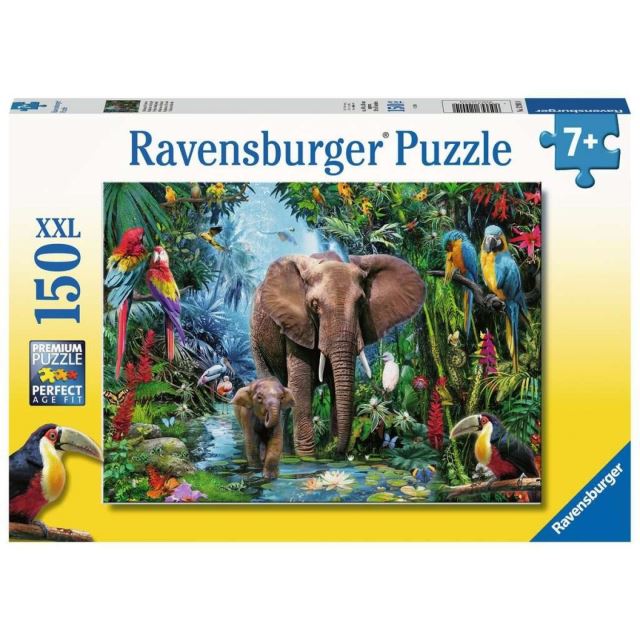 Ravensburger 12901 Puzzle Safari zvířata XXL 150 dílků