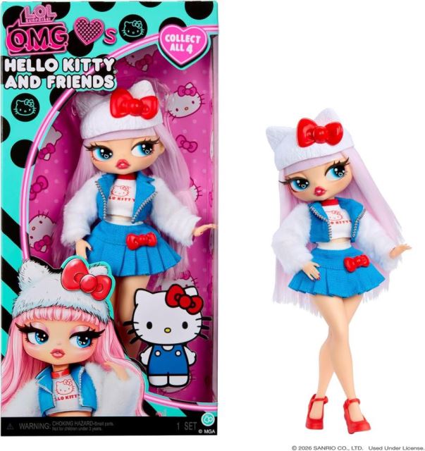 MGA L.O.L. Surprise! OMG Veľká ségra ako Hello Kitty - Hello Kitty