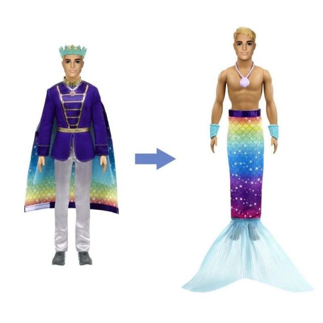 Barbie Ken Z prince vládce moří, Mattel GTF93