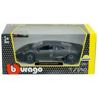 Bburago Lamborghini Reventón šedá metalíza 1:24 (1)