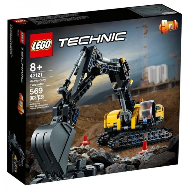 LEGO® TECHNIC 42121 Těžkotonážní bagr