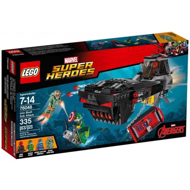 LEGO® Super Heroes 76048 Útok s ponorkou Iron Skulla