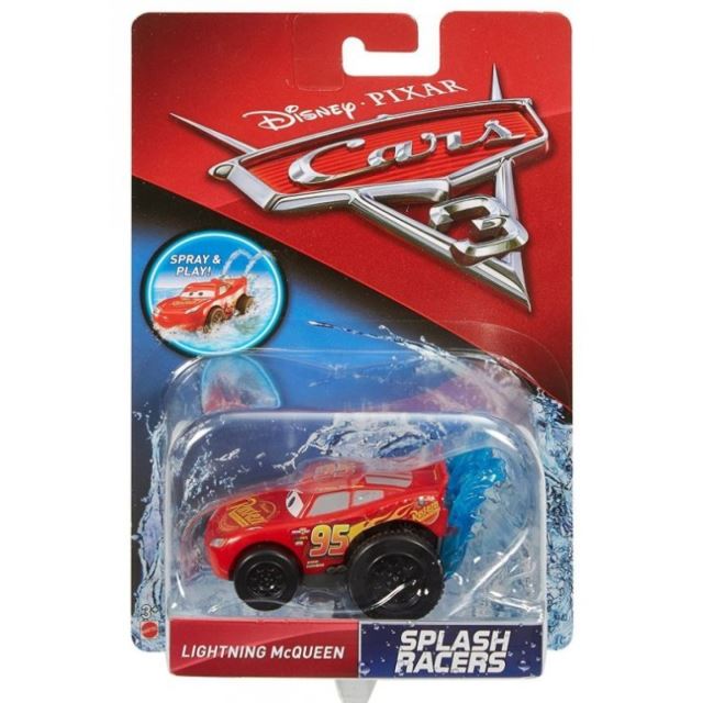 Cars 3 Autíčko do vody Lightning McQueen, Mattel DVD38