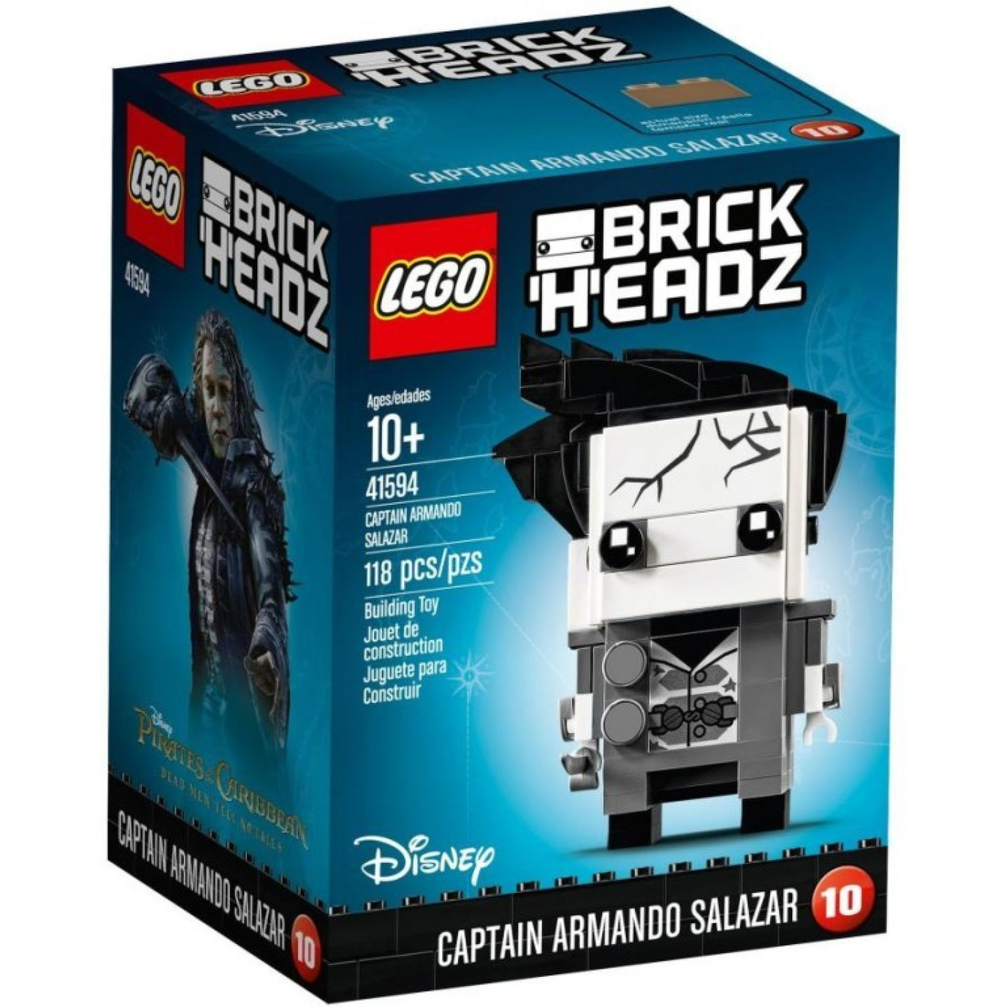 Lego® brickheadz 41594 captain armando salazar