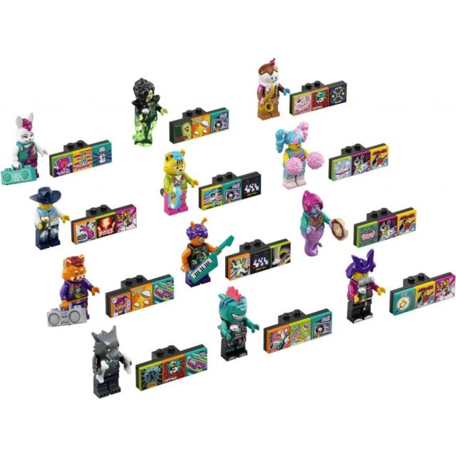 LEGO VIDIYO 43101 Ucelená kolekce 12 minifigurek Bandmate