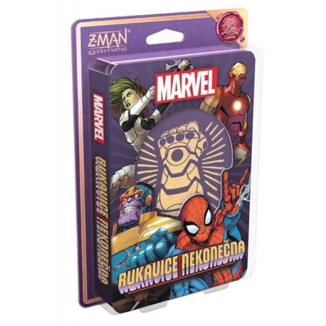 MARVEL Rukavice nekonečna, kartová hra