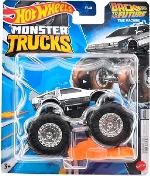 Mattel Hot Wheels® Monster Trucks Kaskadérské kousky BACK TO THE FUTURE, HVH71