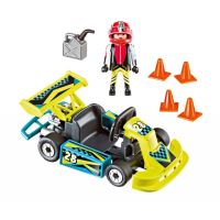 Playmobil 9322 Přenosný kufřík Motokárový závodník (1)