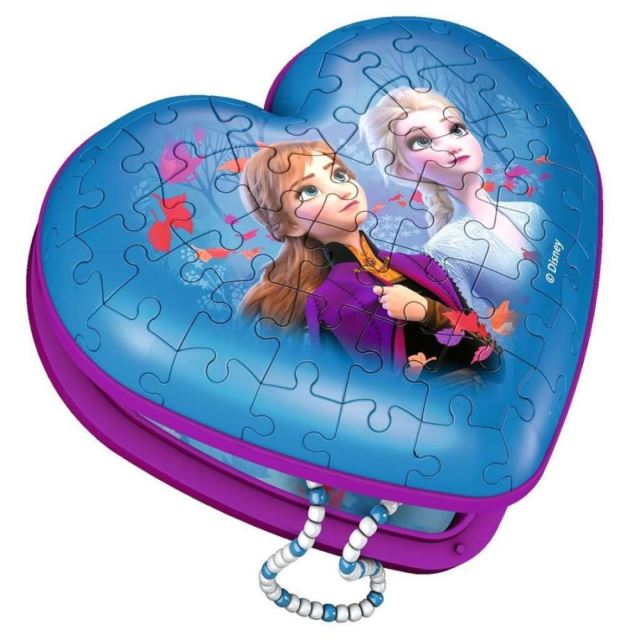 Ravensburger 3D Puzzle Srdce Frozen 54 dílků
