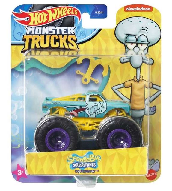 Mattel HW® Monster Trucks SpongeBob SquarePants SÉPIÁK, HWN78