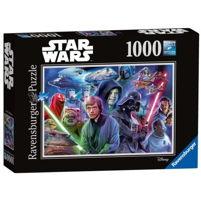 Puzzle Star Wars Kolekce 3 1000 dílků, Ravensburger