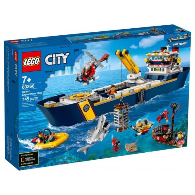 LEGO® CITY 60266 Oceánská průzkumná loď