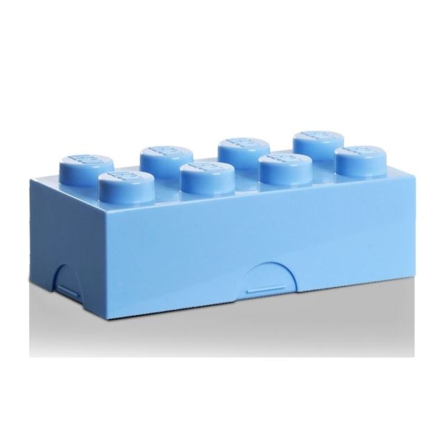LEGO® Svačinový box světle modrý