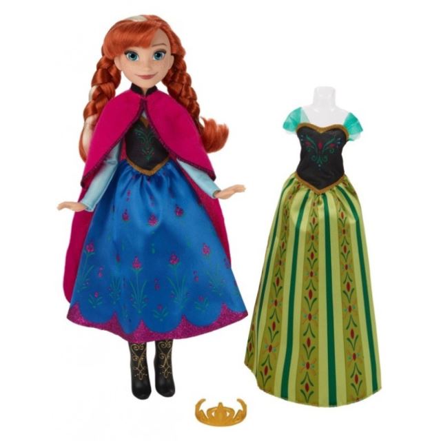 Frozen Ledové království Anna s náhradními šaty, Hasbro B5171