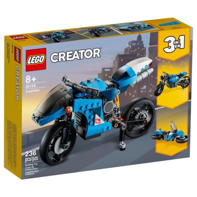 LEGO CREATOR 31114 Supermotorka
