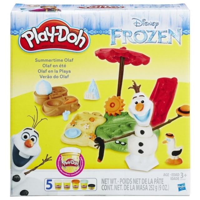 Play Doh Frozen Ledové Království, Olaf na pláži