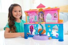 Mattel Disney Princess Malá bábika Ariel a kráľovský zámok, HLW95 (8)