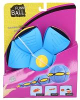 Flat Ball 23 cm DiskLopta modrá (1)