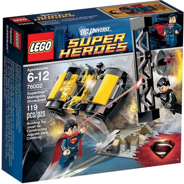 LEGO® Super Heroes 76002 SuperMan: Souboj v Metropolis