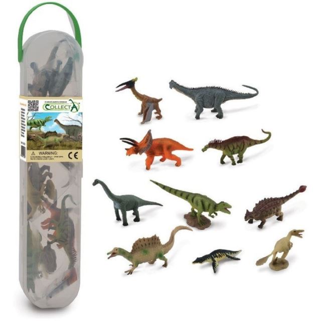 Collecta 1102 Dinosauři mini v tubě 10 ks